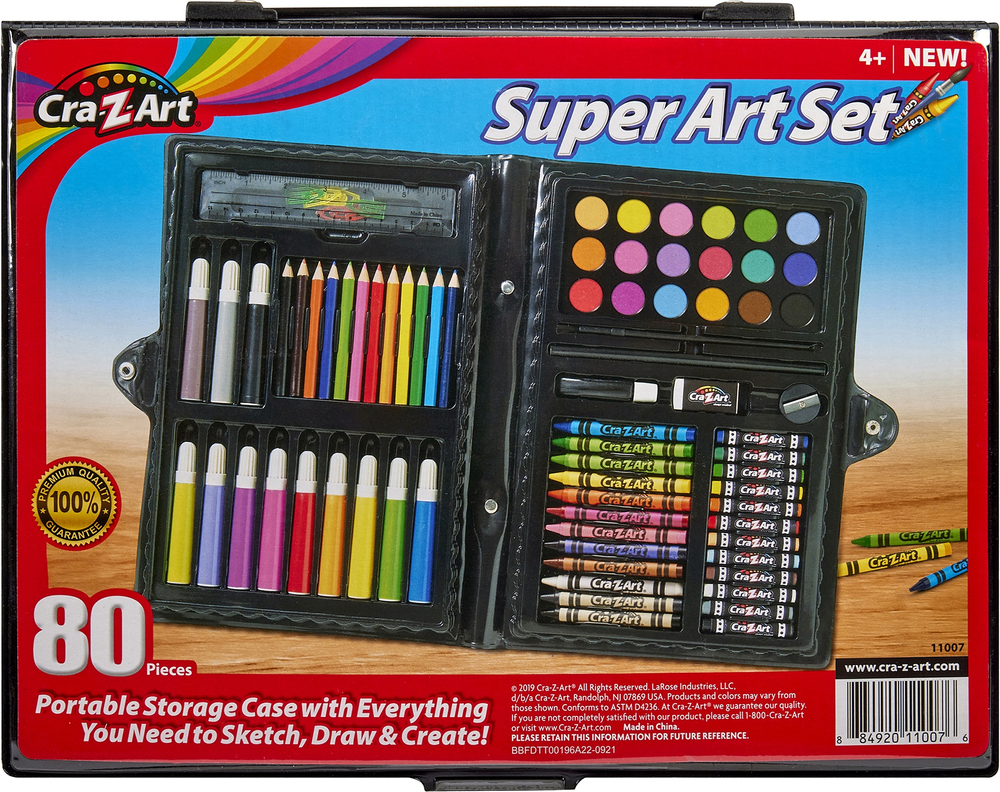 Набор для творчества Cra-Z-Art из 80 предметов фото 1