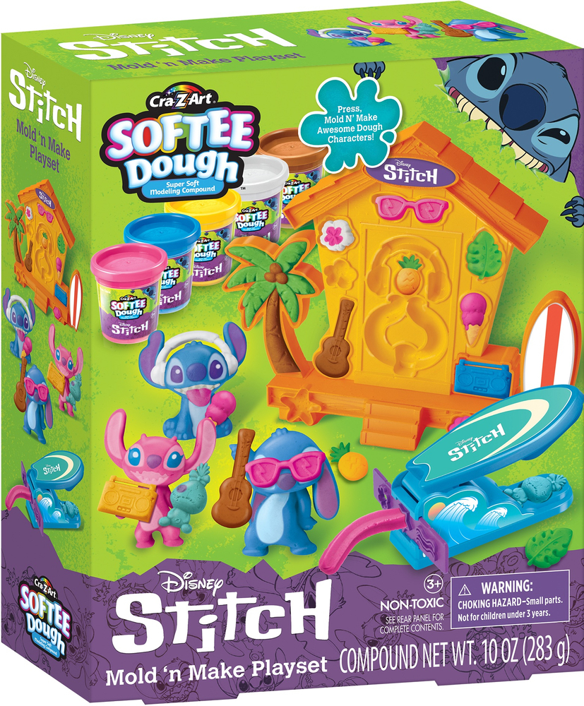 Тісто для ліплення Cra-Z-Art із фігуркою Стіч, набір 11одфото1