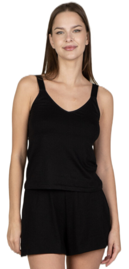 Майка женская Elegante El1546 XL черная фото 1