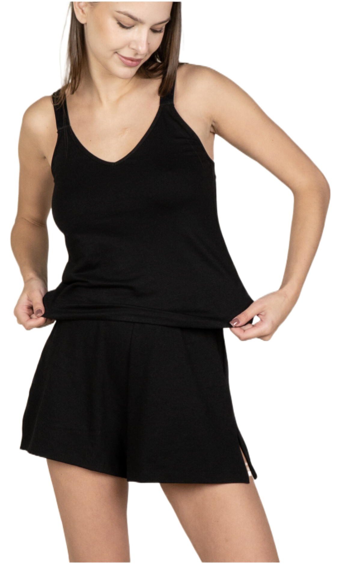 Шорти жіночі Elegante El 1547 L чорніфото1