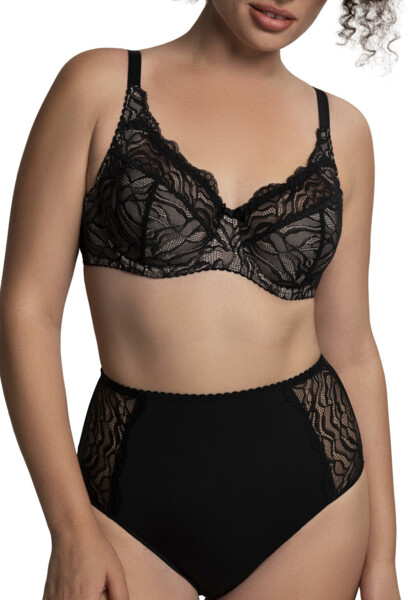 Бюстгалтер жіночий Glora Gl Soft 162469 85D чорнийфото