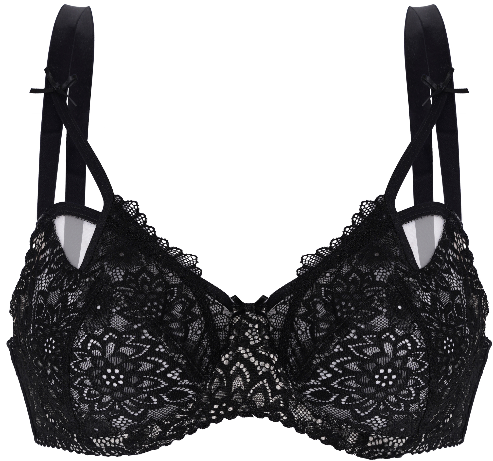 Бюстгалтер жіночий Glora Gl Soft 196664 90E чорнийфото1