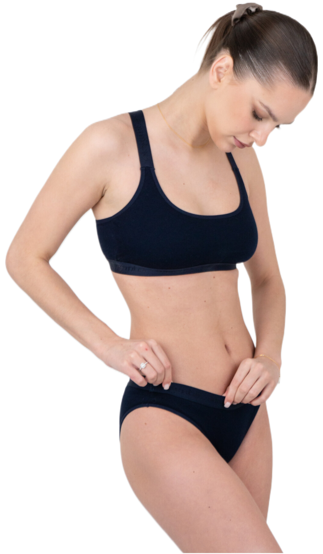 Топ-бюстье женский Elegante El Energy Lb 1255 S темно-синий фото 1