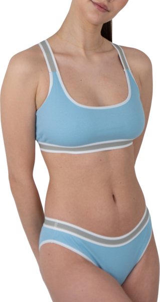 Топ-бюстье женский Elegante El Energy Lb 1255 S голубой фото 