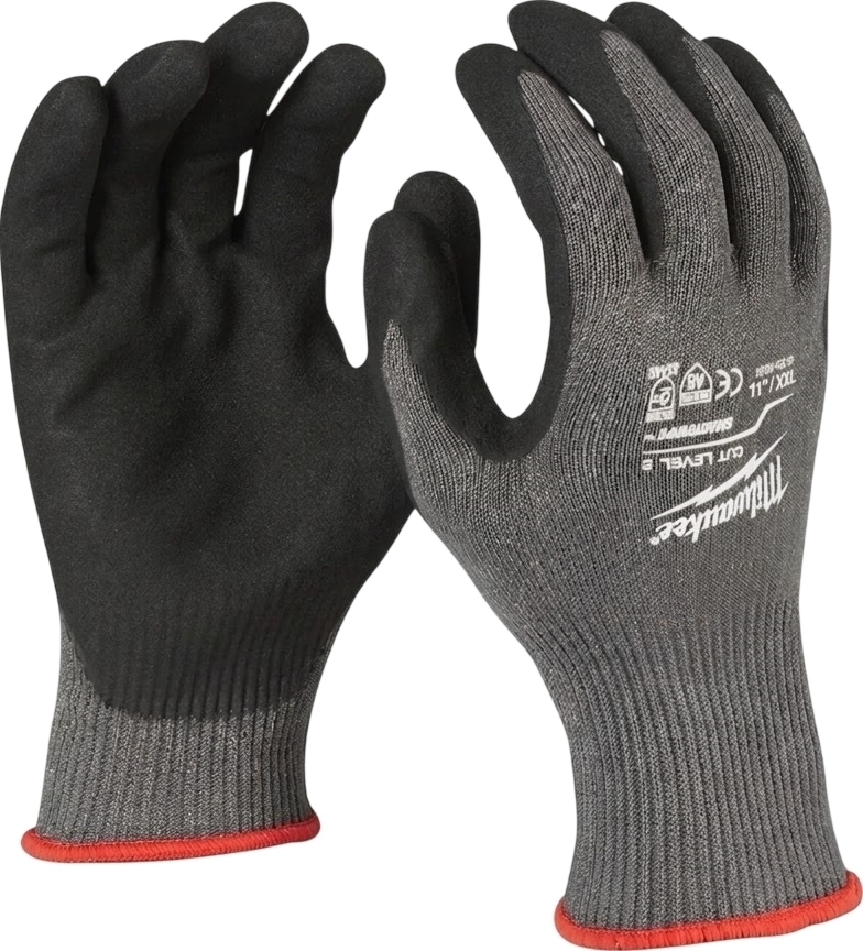 Перчатки рабочие Milwaukee, нитриловое покрытие, smartswipe, р.11, серый (4932471427) фото 1