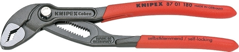 Клещи сантехнические KNIPEX Cobra, 0-36мм, 180мм (87-01-180) фото 1