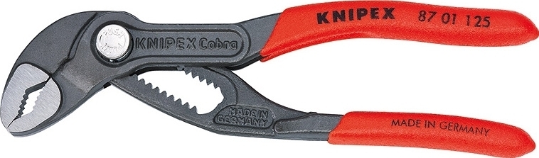 Клещи сантехнические KNIPEX Cobra, 0-27мм, 125мм (87-01-125) фото 1