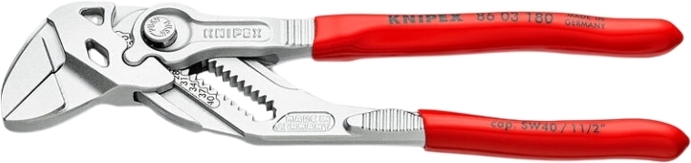 Кліщі переставні KNIPEX, 0-40мм, 180мм (86-03-180)фото1