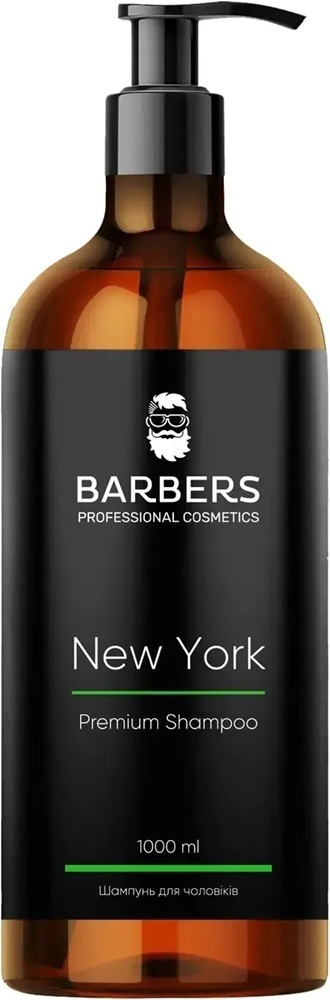 Шампунь для чоловіків тонізуючий Barbers New York 1000 млфото1