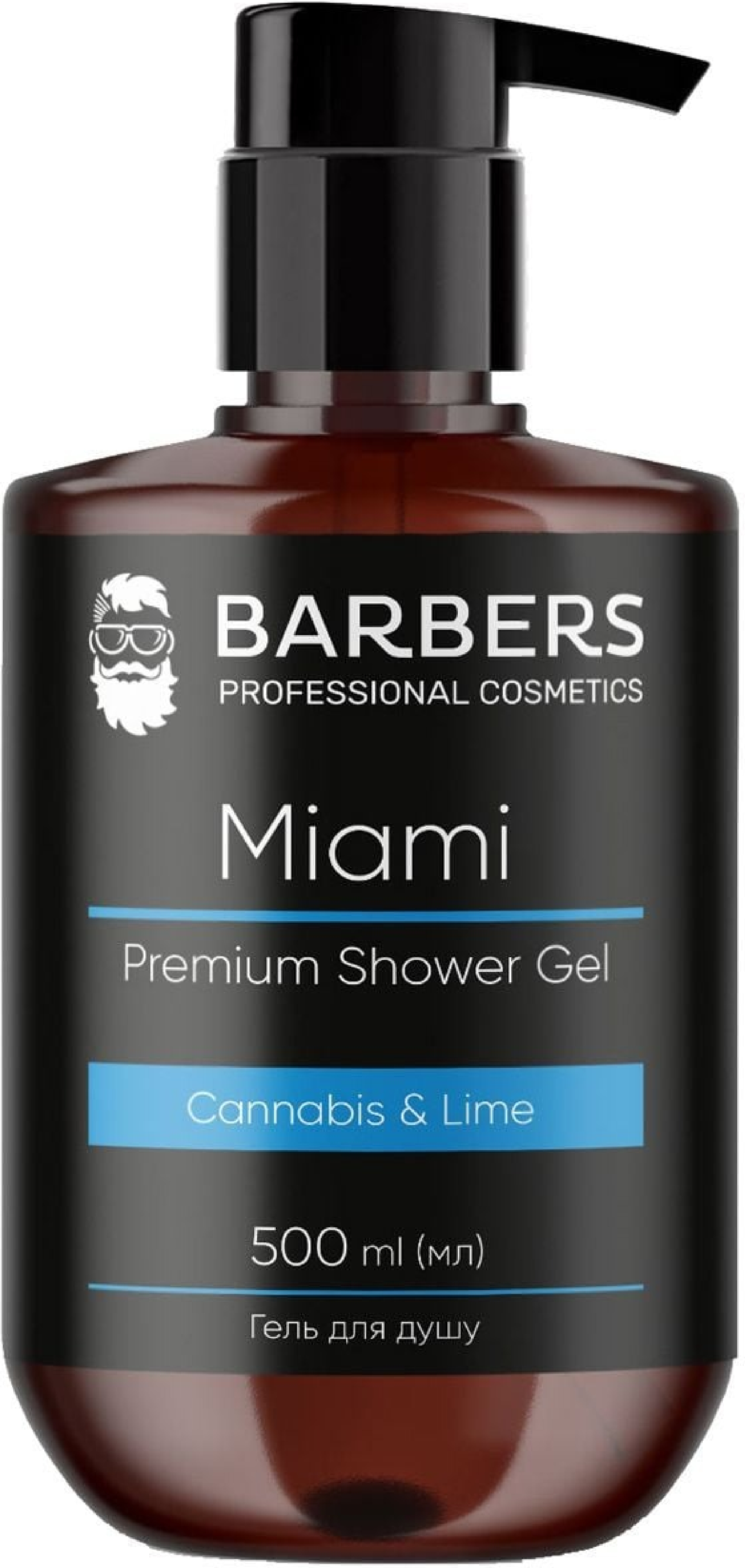 Гель для душа Barbers Miami 500 мл фото 1