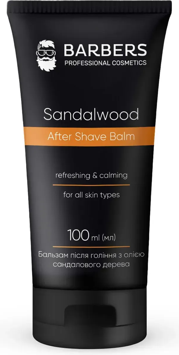 Бальзам после бритья с маслом сандала Barbers Sandalwood 100 мл фото 1