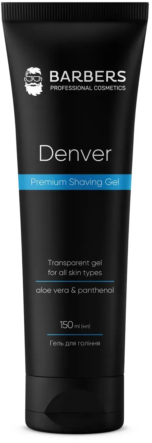 Гель для бритья Barbers Denver 150 мл фото 1