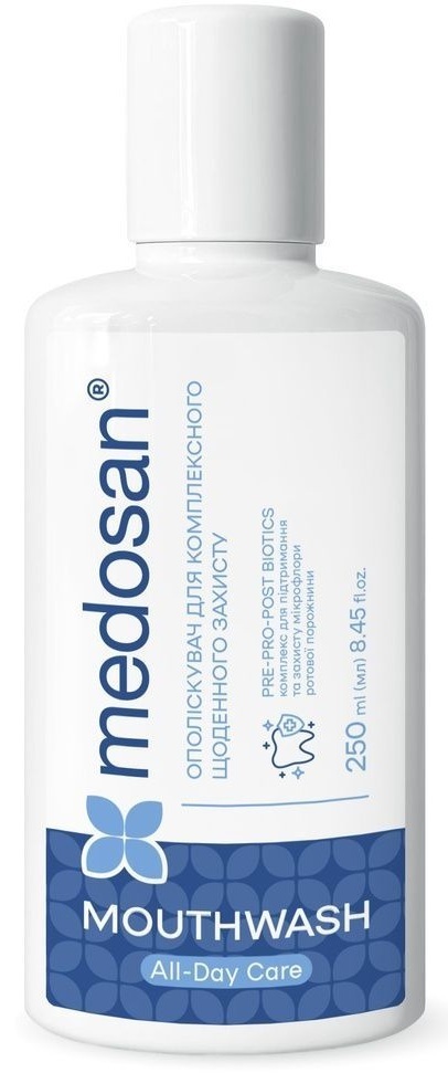 Ополіскувач для комплексного захисту Medosan All-Day Care 250 млфото1
