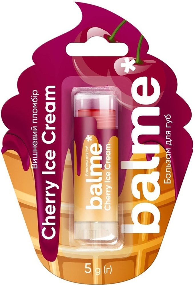 Бальзам для губ Balme Cherry Ice Cream 5 гфото1