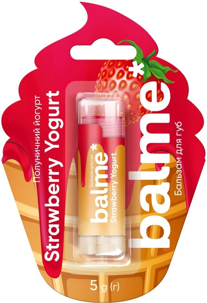 Бальзам для губ Balme Strawberry Yogurt 5 гфото1