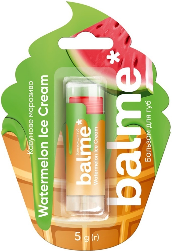 Бальзам для губ Balme Watermelon Ice Cream 5 гфото1