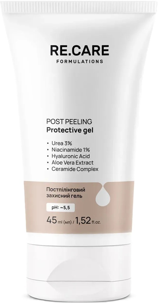 Постпилинговый защитный гель Re.Care Post Peeling Protective gel 45 мл фото 1