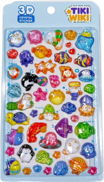 

Набор 3D-наклейок Tiki Wiki серии Crystal – Тики океан (51366)