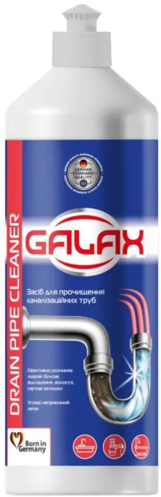 Средство для прочистки труб Galax das PowerClean 1 кг фото 1