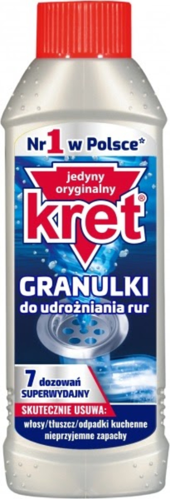 Гранулы для чистки труб Kret 280 г фото 1