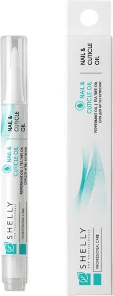 

Масло для ногтей и кутикулы Shelly с экстрактом марокканской мяты и маслом чайного дерева 3 мл.