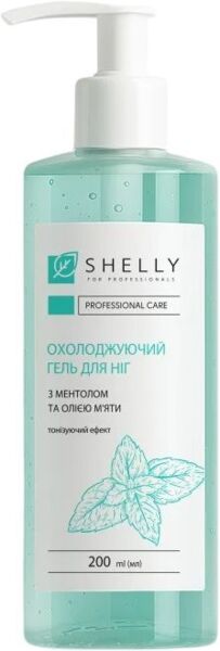 

Охлаждающий гель для ног Shelly с ментолом и маслом мяты 200 мл