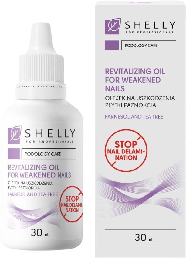 Відновлююча олія для ослаблених нігтів Shelly з фарнезолом 30 млфото1