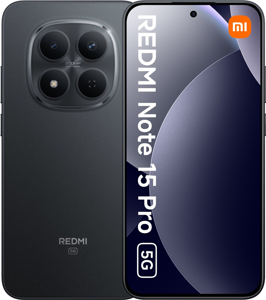 Смартфон Xiaomi Redmi Note 15 Pro 5G 8/512GB Black (1186955) фото 1