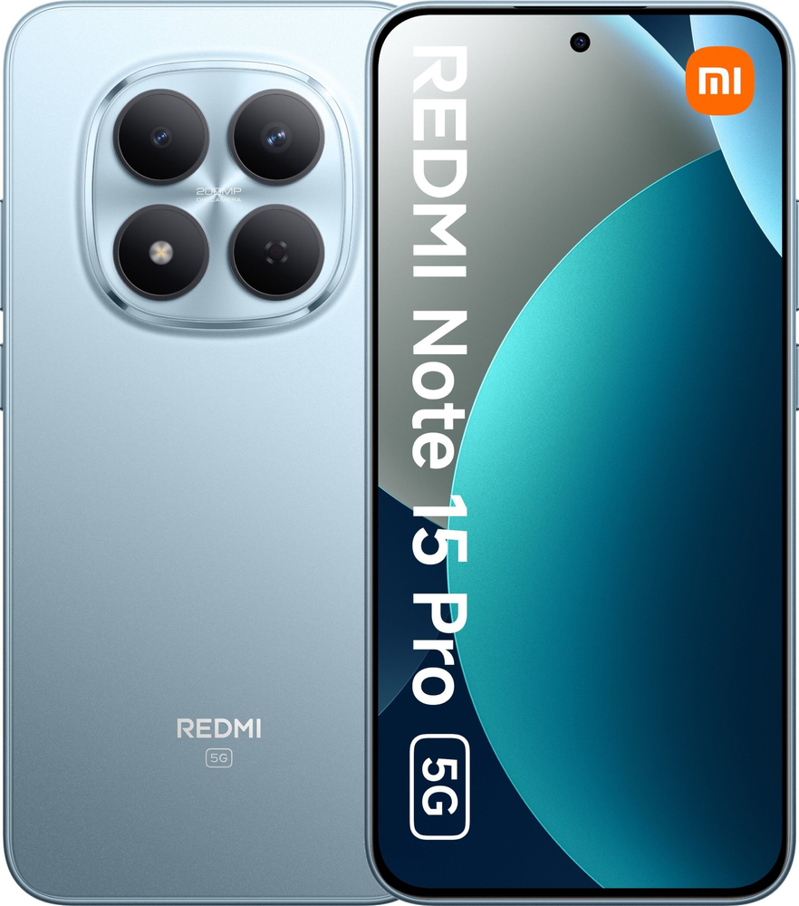 Смартфон Xiaomi Redmi Note 15 Pro 5G 8/512GB Glacier Blue (1186956) фото 1
