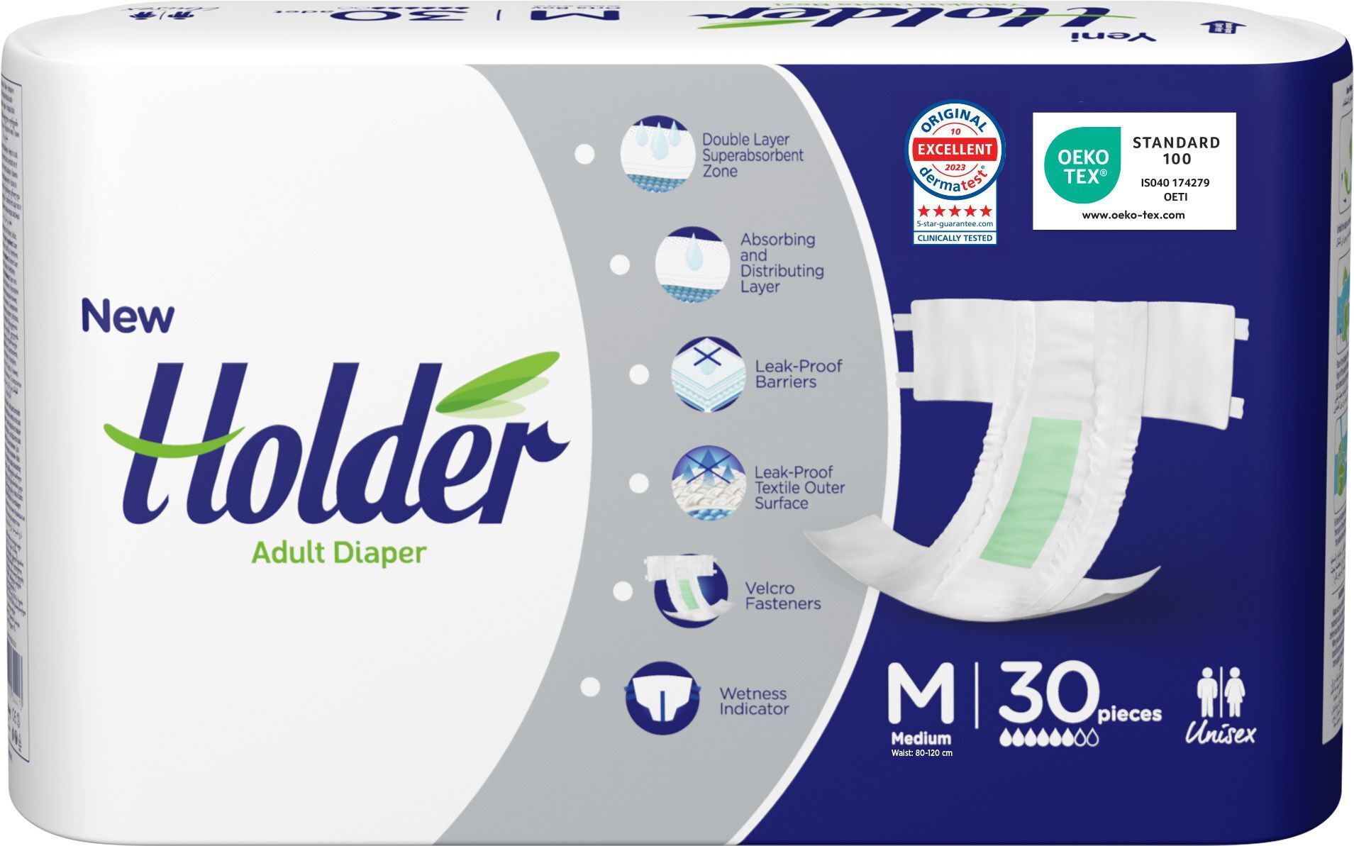 Підгузки для дорослих Holder Adult Diapers Medium 30 штфото1