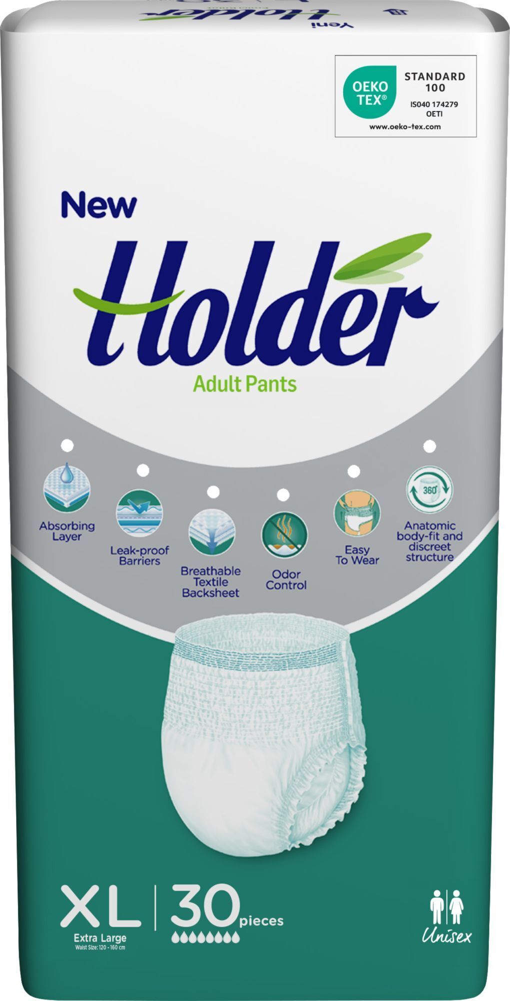 Підгузки-труси для дорослих Holder Emici Kulot Eko Extra Large 30 штфото1