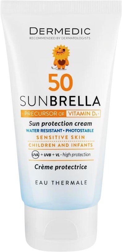 Крем солнцезащитный детский Dermedic Sunbrella baby SPF50 50 мл фото 1
