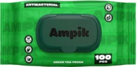 Вологі серветки Ampik Light антибактеріальні 100 шт