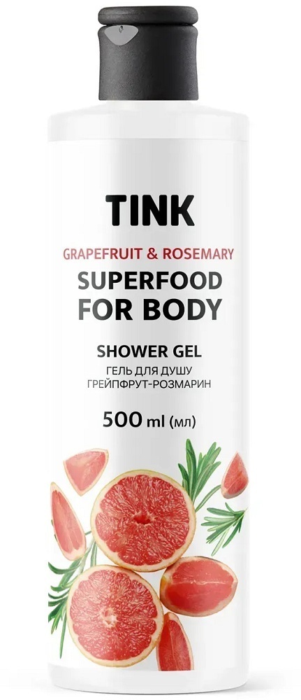 Гель для душу Tink Грейпфрут-Розмарин 500 млфото1