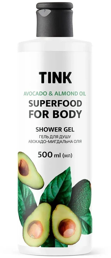 Гель для душа Tink Авокадо-Миндальное масло 500 мл фото 1