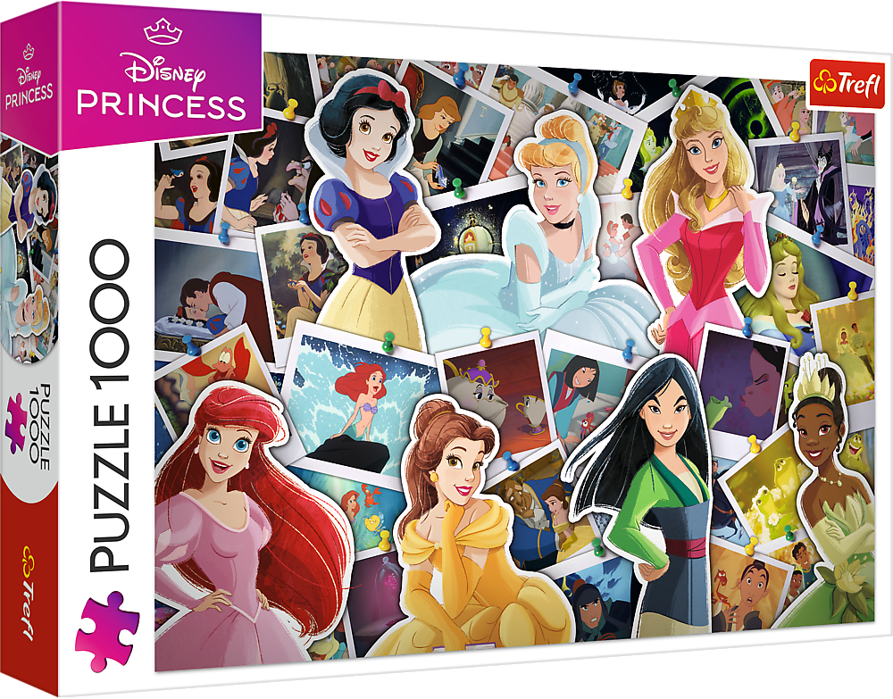 Пазлы Trefl Disney Princesses Принцессы Диснея 1000 элементов (5900511109054) фото 1
