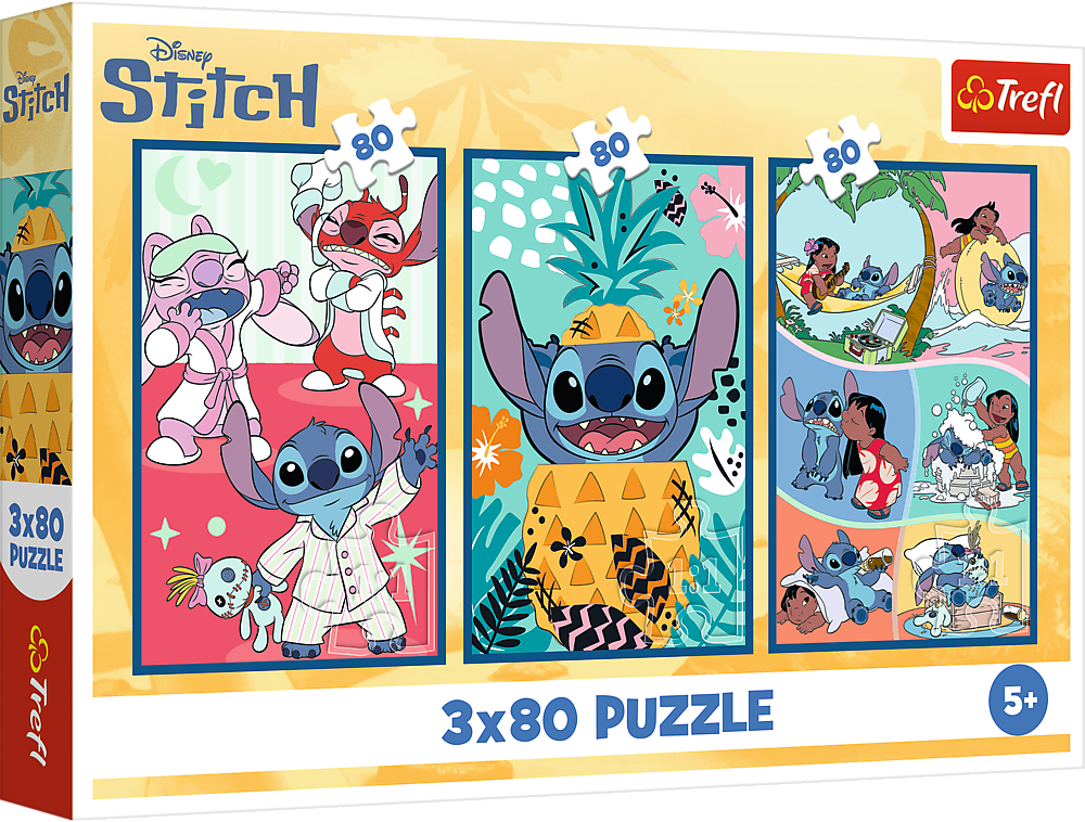 Пазлы Trefl Lilo&Stitch Мир Cтеча 240 элементов (5900511348859) фото 1