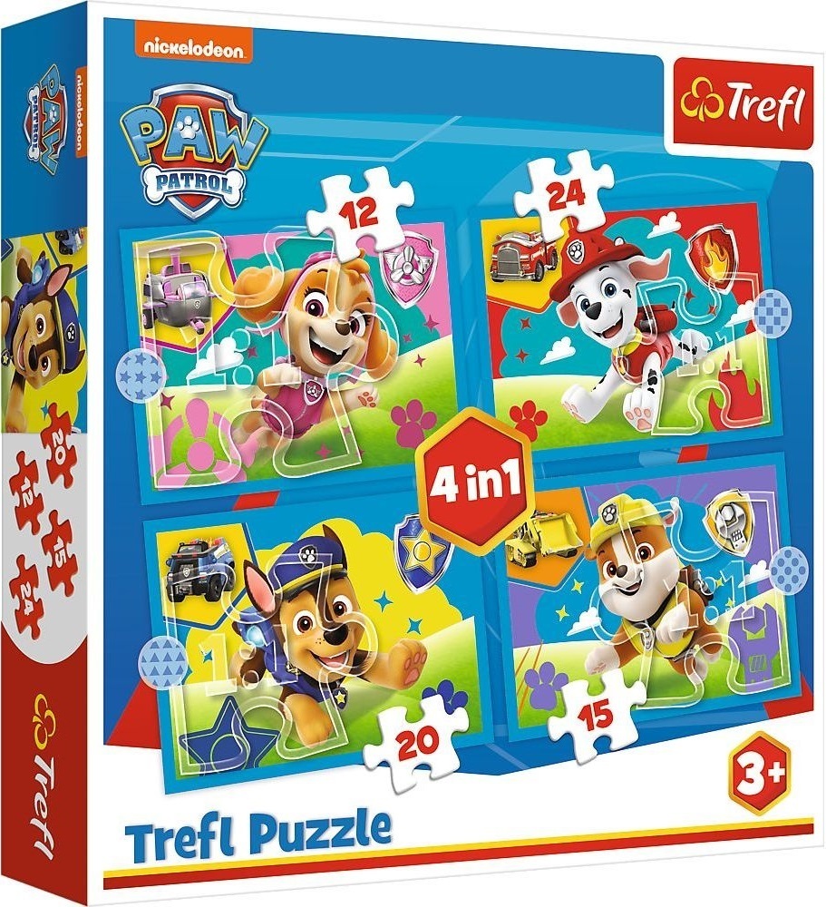 Пазлы Trefl Paw Patrol Запуск щенков 71 элемент (5900511346282) фото 1