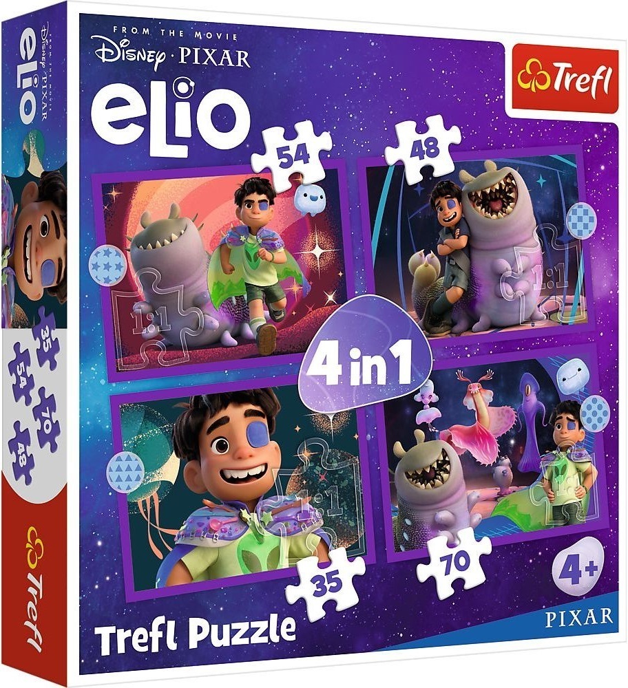 Пазлы Trefl Disney Elio Внеземные миссии 207 элементов (5900511346657) фото 1