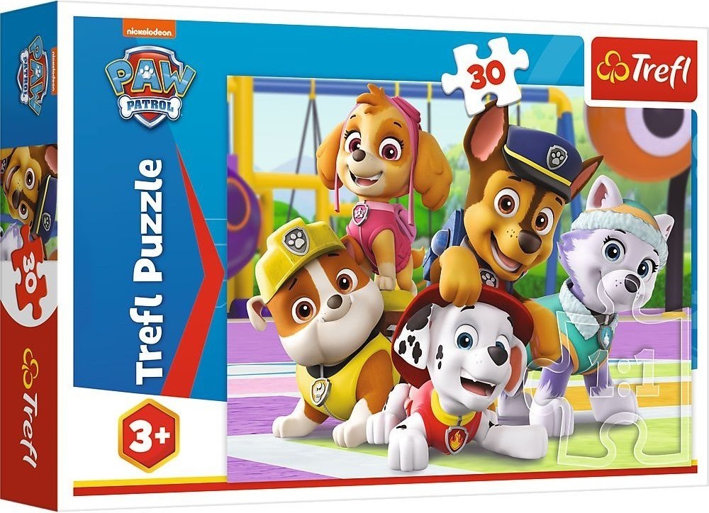 Пазлы Trefl Paw Patrol Щенячий патруль всегда вовремя 30 элементов (5900511182866) фото 1