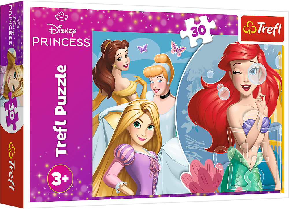 Пазлы Trefl Princess Прекрасный день принцессы 30 элементов (5900511183085) фото 1