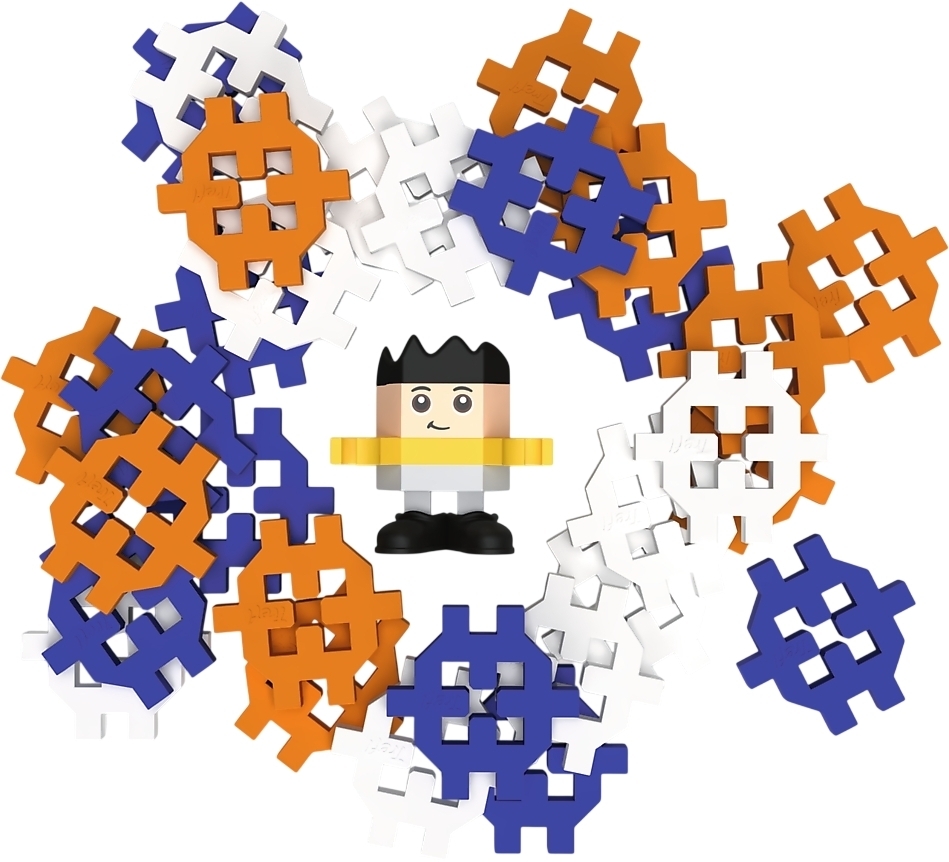 Trefl Connect конструктор, 35 дет. (з ігровою фігуркою Jay) (5900511620061)фото1