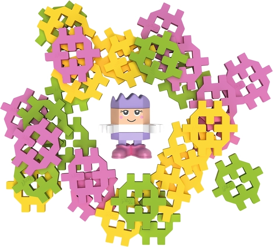 Trefl Connect конструктор, 35 дет. (з ігровою фігуркою Kim) (5900511620030)фото1