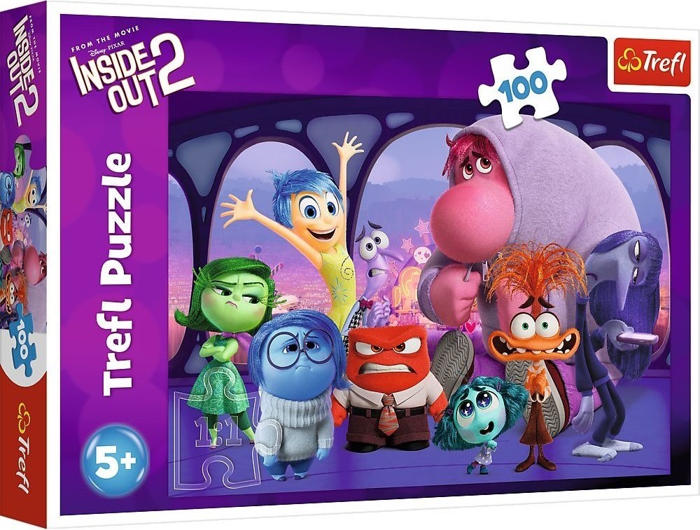 Пазлы Trefl Inside Out 2 Наизнанку 100 элементов (5900511164770) фото 1