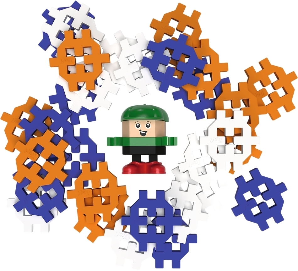 Trefl Connect конструктор, 35 дет. (з ігровою фігуркою Adi) (5900511619812)фото1