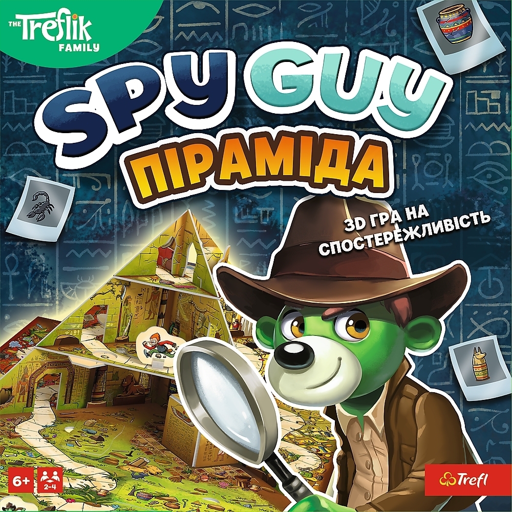 Trefl Настільна гра Spy Guy Піраміда (5900511029796)фото1