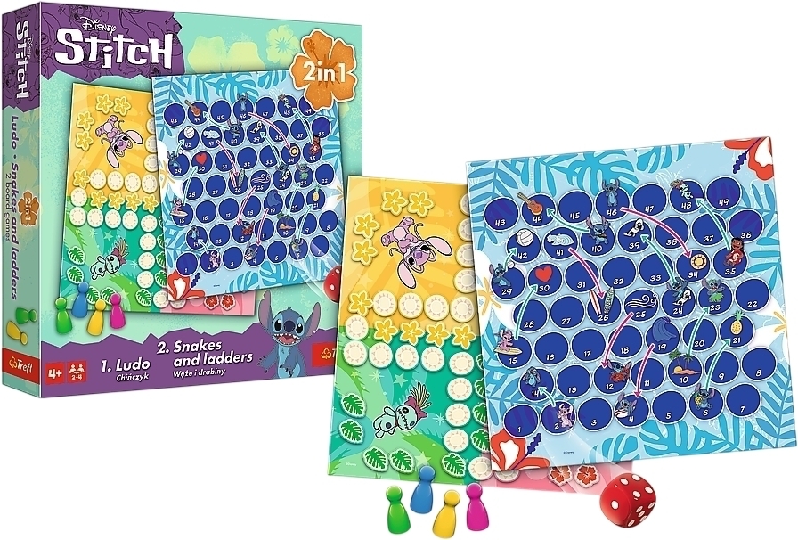 Trefl Настільна гра 2в1 Стітч (5900511026566)фото1