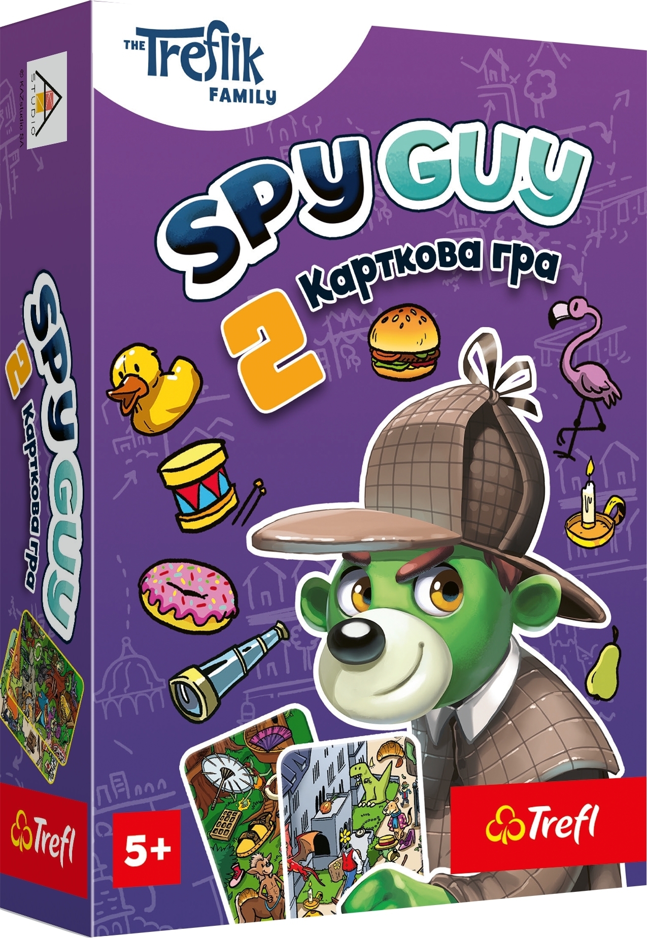Trefl Настільна гра Spy Guy Карткова гра 2 (5900511030464)фото1