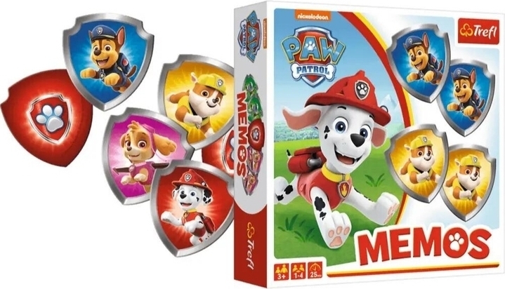 Trefl Настільна гра MEMOS Disney Щенячий патруль (5900511024906)фото1