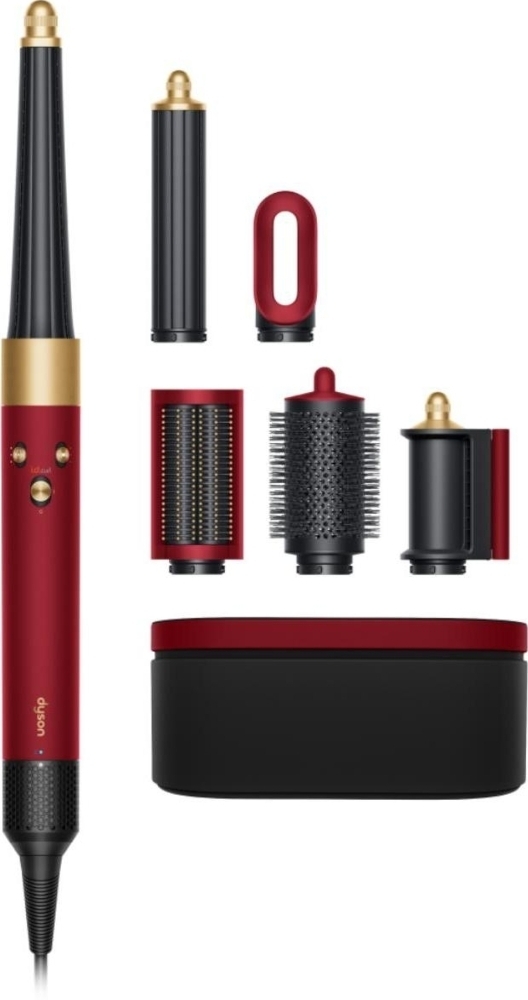 Стайлер Dyson HS08 Airwrap ID Straight/Wavy Red Velvet/Gold (596926-01) фото 1
